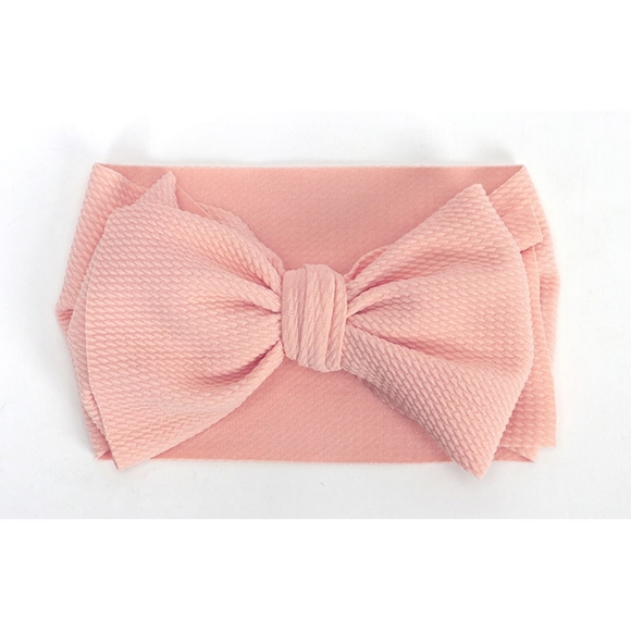 Newborn Infant Baby Oversized Bow Headband - Picture 6 of 9